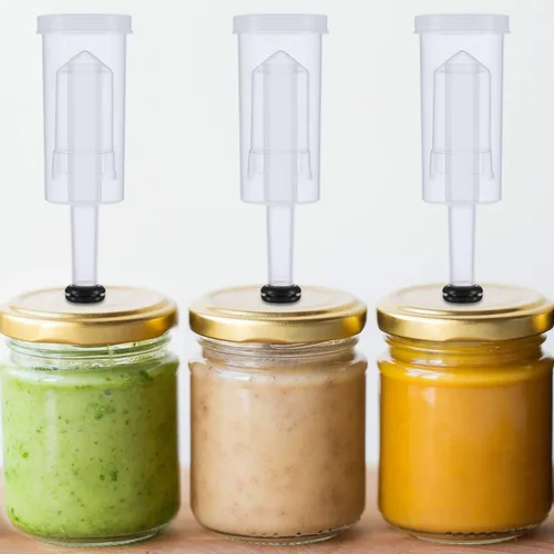 Miniatura 6 de Paquete de 6 candados de aire sin BPA para fermentación, elaboración de cerveza, cerveza, vino, chucrut, kimchi y otros proyectos de fermentación