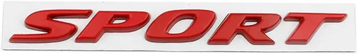 Miniatura 6 de Zhizhong Emblema de Letra Deportiva Tapa del Maletero Logo Insignia Trasera Compatible con Accord Civic Passport 2017-2022 (Negro Brillante)