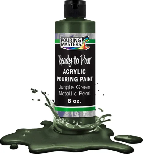 Miniatura 51 de Pouring Masters - Acrílico metálico dorado de 24 quilates - Listo para verter - Pintura para verter - A base de agua premezclada de 32 onzas