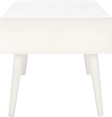 Miniatura 11 de Safavieh Home Collection Mozart Mid-Century - Mesa auxiliar rectangular con 2 cajones