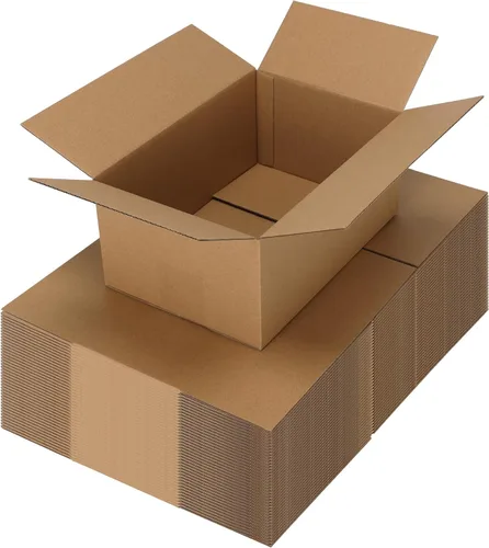Miniatura 26 de CRUGLA Paquete de 40 cajas de envío de 8 x 6 x 4, cajas de cartón para pequeñas empresas, caja de correo corrugada a granel para embalaje