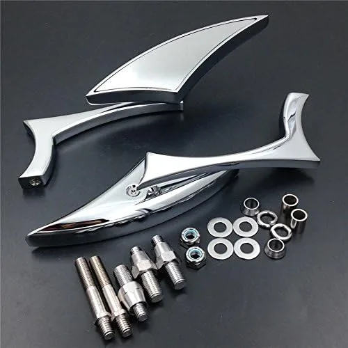 Miniatura 4 de XKH - Mini espejos para motocicleta compatibles con GSXR 600 750 1000 1300 Hayabusa GSX R [B00Y5N3EYW]