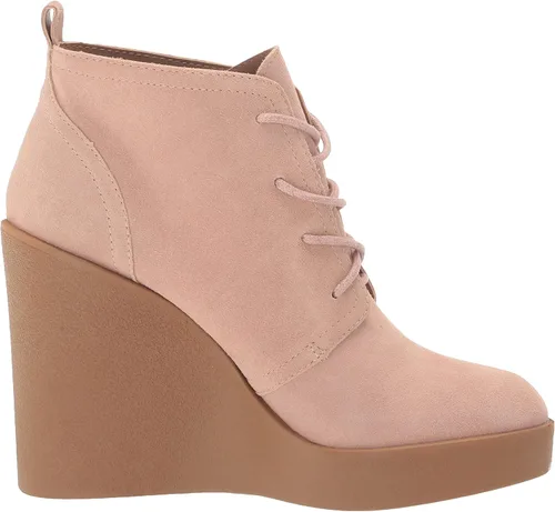 Miniatura 6 de Jessica Simpson Women's Mesila Sherpa Lace Up Wedge Ankle Bootie