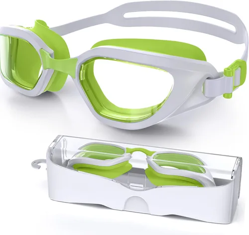 Miniatura 21 de Gafas de Natación, Gafas de Natación Unisex para Adultos Anti Niebla Anti UV Sin Fugas Visión Amplia para Hombres Mujeres Jóvenes