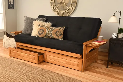 Miniatura 13 de Kodiak Furniture - Juego de futón, blanco, Madera Tela, Canadá