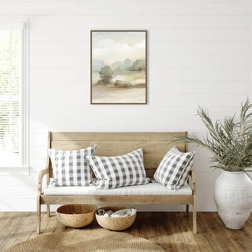 Miniatura 5 de Amanti Art Silvia Vassileva - Lienzo enmarcado para pared, 30 x 23 pulgadas, diseño de paisaje de granja II, lienzo enmarcado para pared, obras
