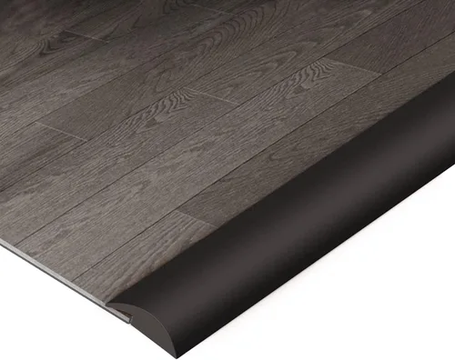 BNELL Tira de molduras para bordes de alfombras y pisos, Tira de transición de piso autoadhesiva de PVC, Umbrales para puertas con una altura menor