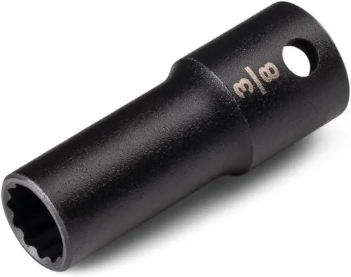 Miniatura 77 de TEKTON Accionamiento de 3/8 pulgadas x 1 pulgada Zócalo de impacto de 12 puntos poco profundo SID12225