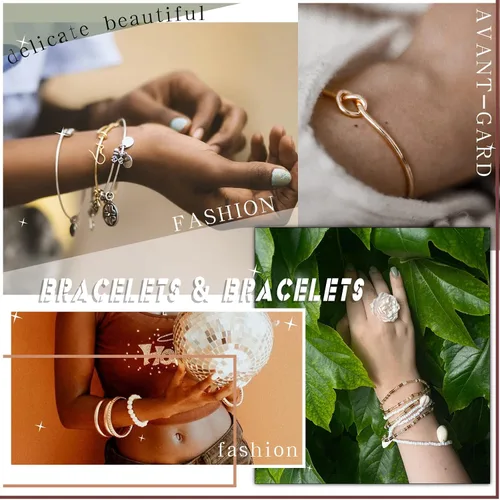 Miniatura 7 de Zeshimb Pulsera Hamsa de ojo turco con cuentas de cristal, pulsera de mano de Fátima elástica lateral con ojo azul Hamsa, pulsera turca de mal