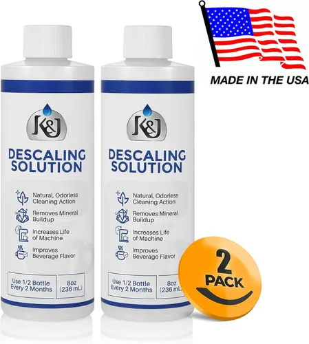 Miniatura 6 de K&J Solución de descalcificación prémium (4 usos) - Fabricado en Estados Unidos - Descalcificador para Keurig, Breville, Nespresso, Delonghi