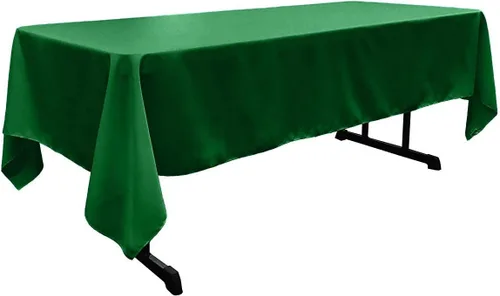 Miniatura 52 de New Creations Fabric & Foam Inc - Mantel rectangular de popelina de poliéster de 60 pulgadas de ancho por 120 pulgadas de largo. (Avocado)
