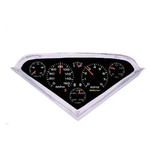 Miniatura 2 de Intellitronix Panel de manómetro analógico para Chevy Truck 1955-1959, C10, Bel Air Reemplazo del panel de tablero de ajuste directo Calibres