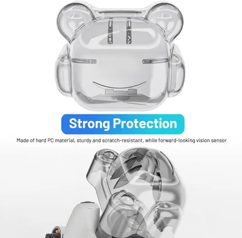 Miniatura 3 de Protector de cardán para Mini 4 Pro, cubierta de lente de cámara, tapa de evitación de sensor de obstáculos, para DJI Mini 4 Pro RC Drone Accesorios