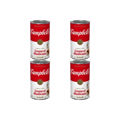 Miniatura 17 de Sopa Campbell's Crema de Champiñones Condensada, Lata Tamaño Familiar de 22.6 oz (Paquete de 12)