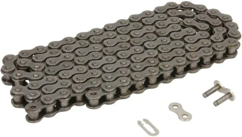 Miniatura 10 de JT Chain JTC420HDR120SL (Serie 420) Cadena de alta resistencia de 120 eslabones, sin junta tórica, de acero negro, con enlace de conexión