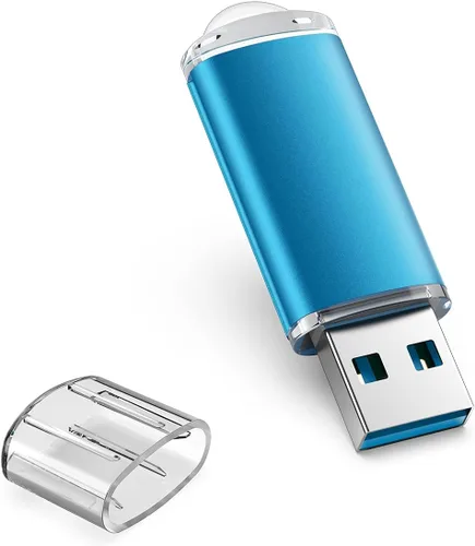 Miniatura 10 de TOPESEL Paquete de 2 unidades de memoria USB 3.0 de 64 GB de alta velocidad, memoria USB 3.0 para PC, portátiles, tabletas, televisores, audio