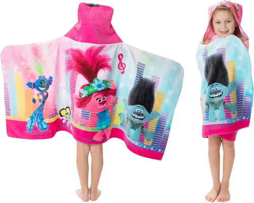 Miniatura 48 de Sonic The Hedgehog, Anime, Toalla Envolvente con Capucha de Algodón Terry Suave para Baño/Piscina/Playa, 24 x 50 pulgadas, Por Franco Kids Multicolor