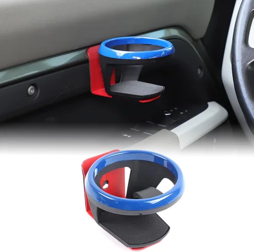 Miniatura 10 de Portavasos para automóvil compatible con Land Rover Defender 90 110 130 2020-2025 Expansor para bebidas Portavasos de expansión de puerta de agua