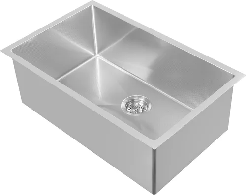 Miniatura 15 de Whitehaus whnpl1818 Plus de Noé de 17 – 3/4" sola cuenca cocina fregadero para montaje bajo encimera o, con, WHNPL1818-B