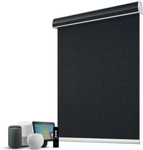 Miniatura 47 de SmartWings Persianas Motorizadas con Filtro de Luz, Compatible con Matter Thread Homekit Z-Wave Alexa Google, Persianas con 70% de Opacidad Safari