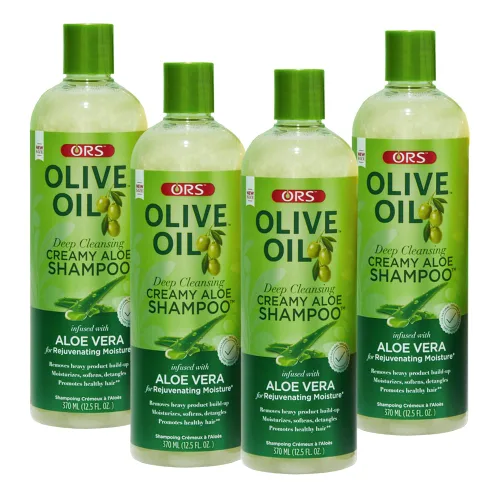 Miniatura 10 de ORS Champú cremoso de aloe con aceite de oliva con infusión de Aleo Vera 12.5 onzas