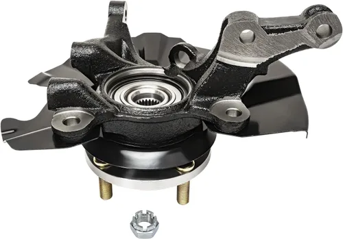 Miniatura 4 de Detroit Axle - Conjunto de manguetas de dirección delanteras de 2 piezas para Hyundai Accent 06-11, 2 manguetas de dirección y conjunto de buje