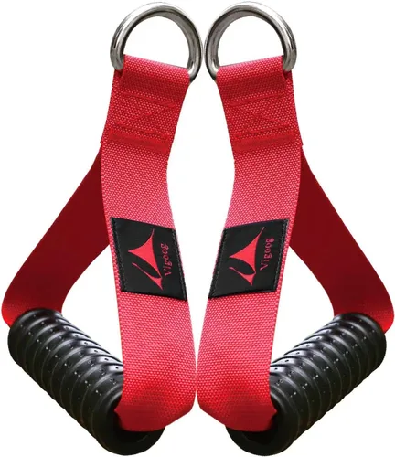 Heavy Duty Gym Workout Handles Attachment for Cable Machine,Resistance Band,Pulley System Home Exercise Equipment, Comfortable and Stronger Grip