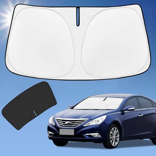 Miniatura 86 de para Dodge RAM 1500 2019-2024 2025 2026 Parasol Parasol para Parabrisas Cubierta - 4 Capas Parasol para Ventana Delantera para RAM1500 2Puertas