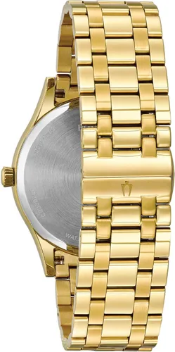 Miniatura 12 de Bulova Reloj clásico de acero inoxidable para hombre con diamantes y fecha de día