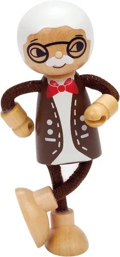 Miniatura 7 de Hape Muñeca hija de madera moderna de la familia