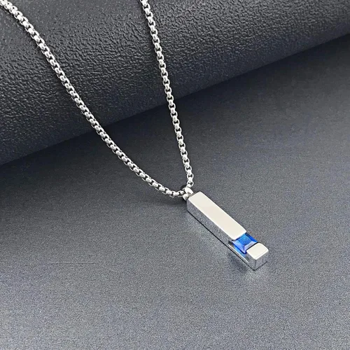 Miniatura 7 de YOUFENG collar con urna para cenizas, cubos de piedras natales, urna para cenizas humanas, collar de urna de cremación, relicario, recuerdo