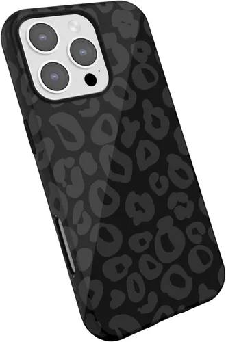 Miniatura 90 de LoeoeL para iPhone 11 Funda con Estampado de Guepardo, Funda de Teléfono con Patrón de Leopardo para Mujeres y Niñas, Funda de Plástico Duro delgada