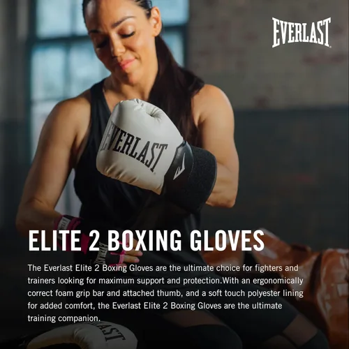 Miniatura 2 de Everlast Guantes de boxeo Elite 2 Azul marino