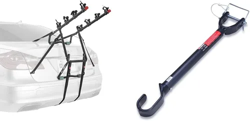 Miniatura 12 de Allen Sports Deluxe - Soporte para maletero de 2 bicicletas, modelo ZN102, negro