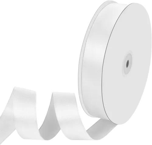 Miniatura 69 de Cinta de tela de satén de 1-1/2 pulgadas de ancho x 50 yardas, cinta negra perfecta para lazos de bricolaje, guirnaldas, envoltura de regalos