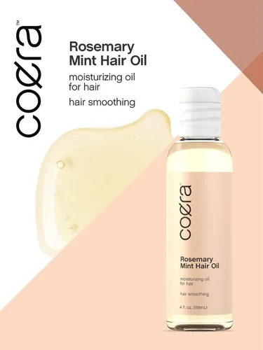 Miniatura 6 de Coera Aceite para el cabello de menta de romero 4 onzas líquidas Hidratante, hidratante y nutritivo SLS, fragancias y sin parabenos