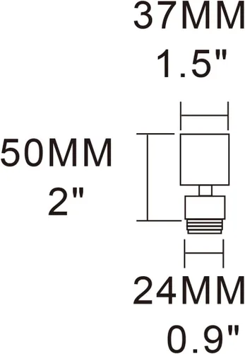 Miniatura 5 de CIENCIA Aireador de grifo de agua giratorio de doble función de 360 grados con rosca macho M24, aireador de bajo flujo para grifo de fregadero