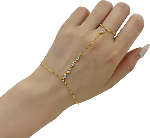 Miniatura 34 de Pulsera de plata de ley 925 para mujer, pulsera de mano para mujer, pulseras esclavas de 7 a 9 pulgadas ajustable
