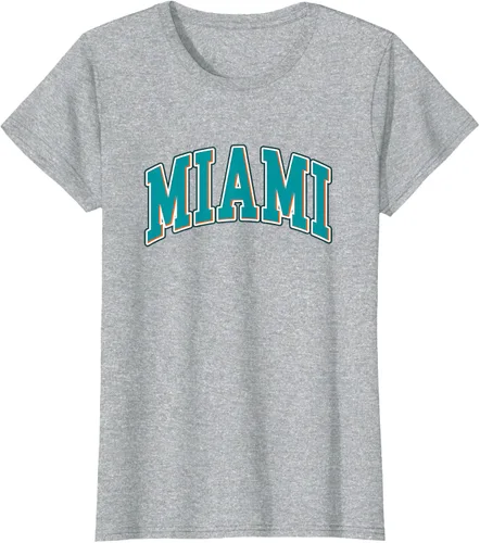 Miniatura 25 de Miami - Hometown Pride - Diseño retro - Camiseta clásica
