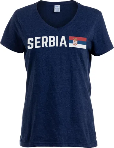 Miniatura 103 de Nations of the World - Camiseta con cuello en V para mujer