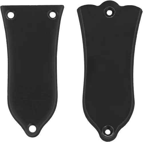 Miniatura 6 de EXCEART Cubierta de varilla de armadura de guitarra negra, 2.40 x 1.04 pulgadas, repuesto para guitarra eléctrica, accesorios de diseño ergonómico