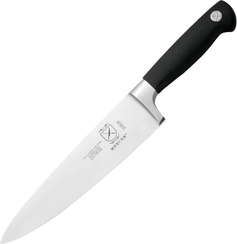 Miniatura 18 de Mercer Culinary M21076 Genesis Cuchillo de chef de 6 pulgadas con respaldo corto, negro