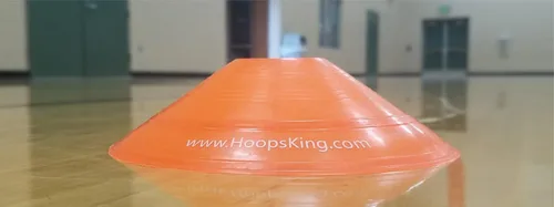 Miniatura 4 de HOOPSKING Juego de 20 conos de agilidad, ideal para dribling, tiro y ejercicios de baloncesto de agilidad