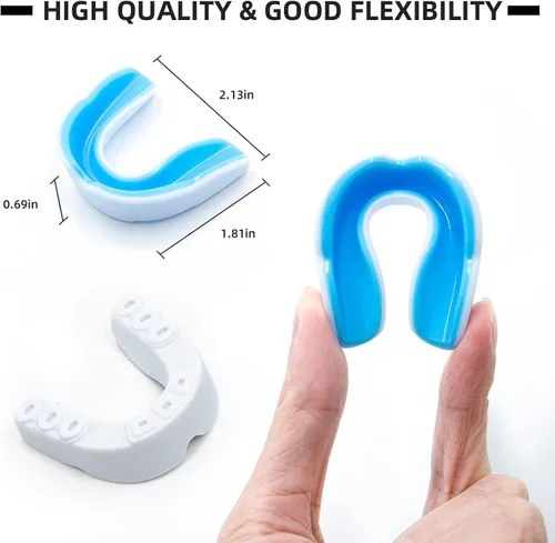 Miniatura 3 de Protector bucal para niños y jóvenes, para deportes, para fútbol, boxeo, artes marciales mixtas, lacrosse, baloncesto, taekwondo, karate, lucha