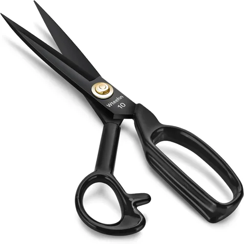 Miniatura 9 de Tijeras de tela profesionales, tijeras de costura resistentes de 8 pulgadas para corte de tela, tijeras de costura afiladas a medida para cortar