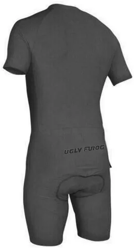 Miniatura 102 de UGLY FROG Traje de triatlón para hombre de manga corta Jersey de piernas cortas Skinsuit Tri Kit Ciclismo Skinsuit Team Bike Ropa