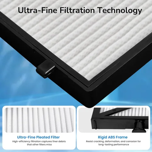 Miniatura 4 de Future Way Paquete de 4 paneles de filtro de cartucho ultra fino compatibles con filtros robóticos Dolphin Nautilus CC Plus y M400/M500