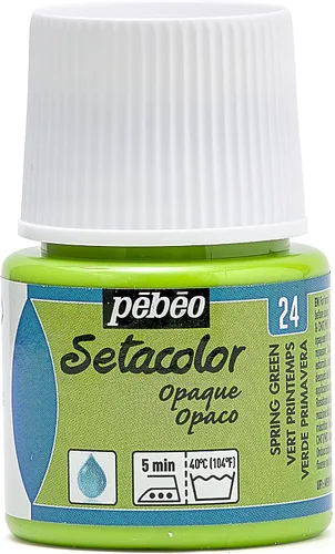 Miniatura 34 de Pebeo Setacolor - Pintura para tela (opaca, 45 ml), color dorado perla
