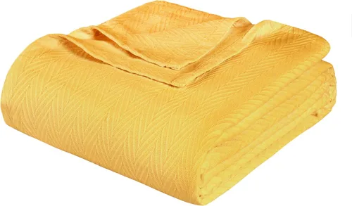 Miniatura 25 de Superior Metro - Manta de algodón para todas las estaciones, manta tejida para sofá, cama, ropa de cama, casa de campo, artículos esenciales
