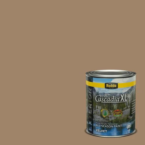 Miniatura 39 de Rodda Paint CASCADIA XL Pintura e imprimación satinada exterior en uno, cuarto de galón, resistencia industrial